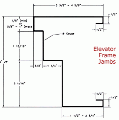 Elevator Frame Jambs